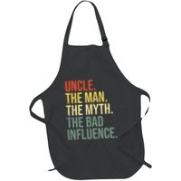 Uncle The Man The Myth The Bad Influence Best Funny Uncle Apron