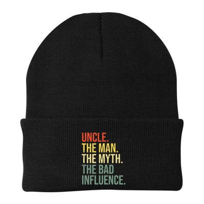 Uncle The Man The Myth The Bad Influence Best Funny Uncle Beanie