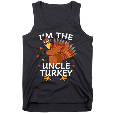 Uncle Turkey Matching Thanksgiving Pajamas Family Tank Top