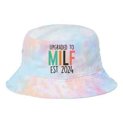 Upgraded To Milf Est2024 New Hot Mom Women Milf Tie Dye Newport Bucket Hat