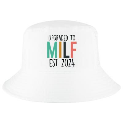 Upgraded To Milf Est2024 New Hot Mom Women Milf Cool Comfort Performance Bucket Hat