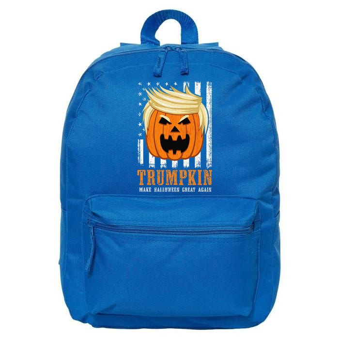 USA Trumpkin Make Halloween Great Again Funny 16 in Basic Backpack