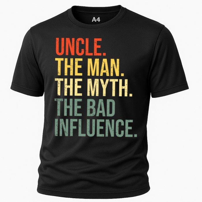 Uncle The Man The Myth The Bad Influence Best Funny Uncle Performance Shirt
