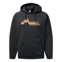 Utahs The Mighty Five National Parks Swea Performance Fleece Hoodie