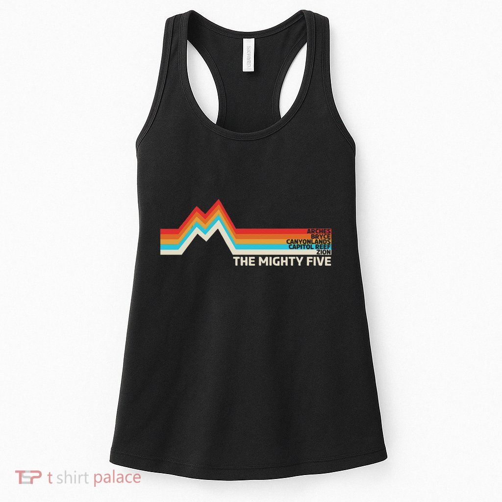 Utahs The Mighty Five National Parks Swea Womens Tank Top