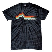 Utahs The Mighty Five National Parks Swea Tie-Dye T-Shirt