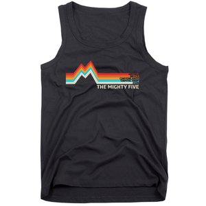 Utahs The Mighty Five National Parks Swea Tank Top