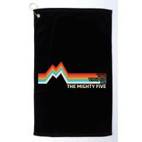 Utahs The Mighty Five National Parks Swea Golf Towel