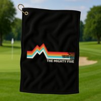 Utahs The Mighty Five National Parks Swea Golf Towel