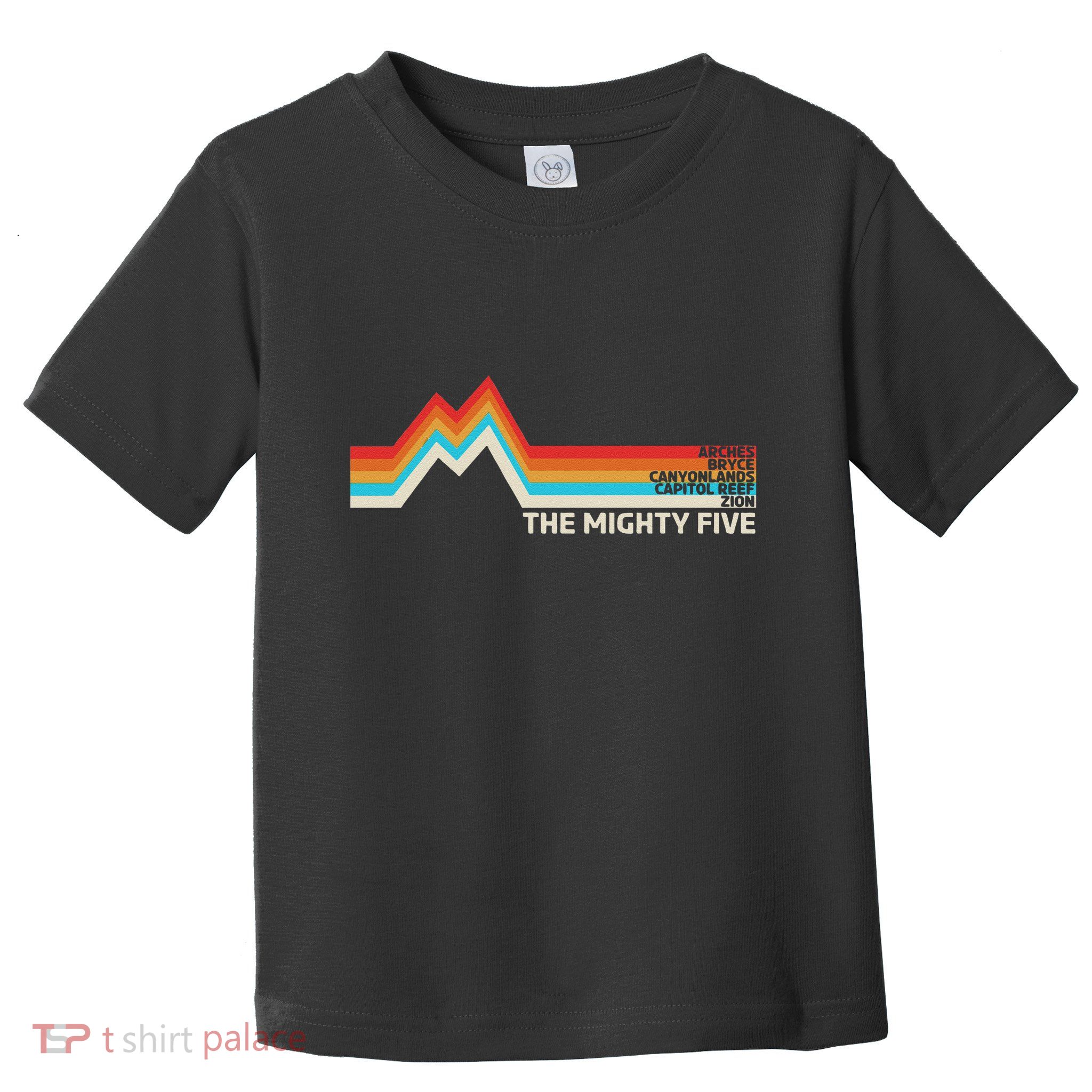 Utahs The Mighty Five National Parks Swea Toddler T-Shirt