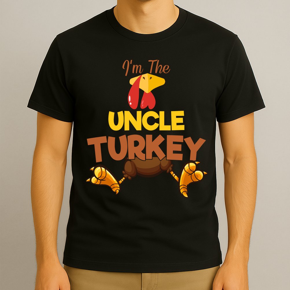 Uncle Turkey Matching Family Group Thanksgiving Gifts  T-Shirt