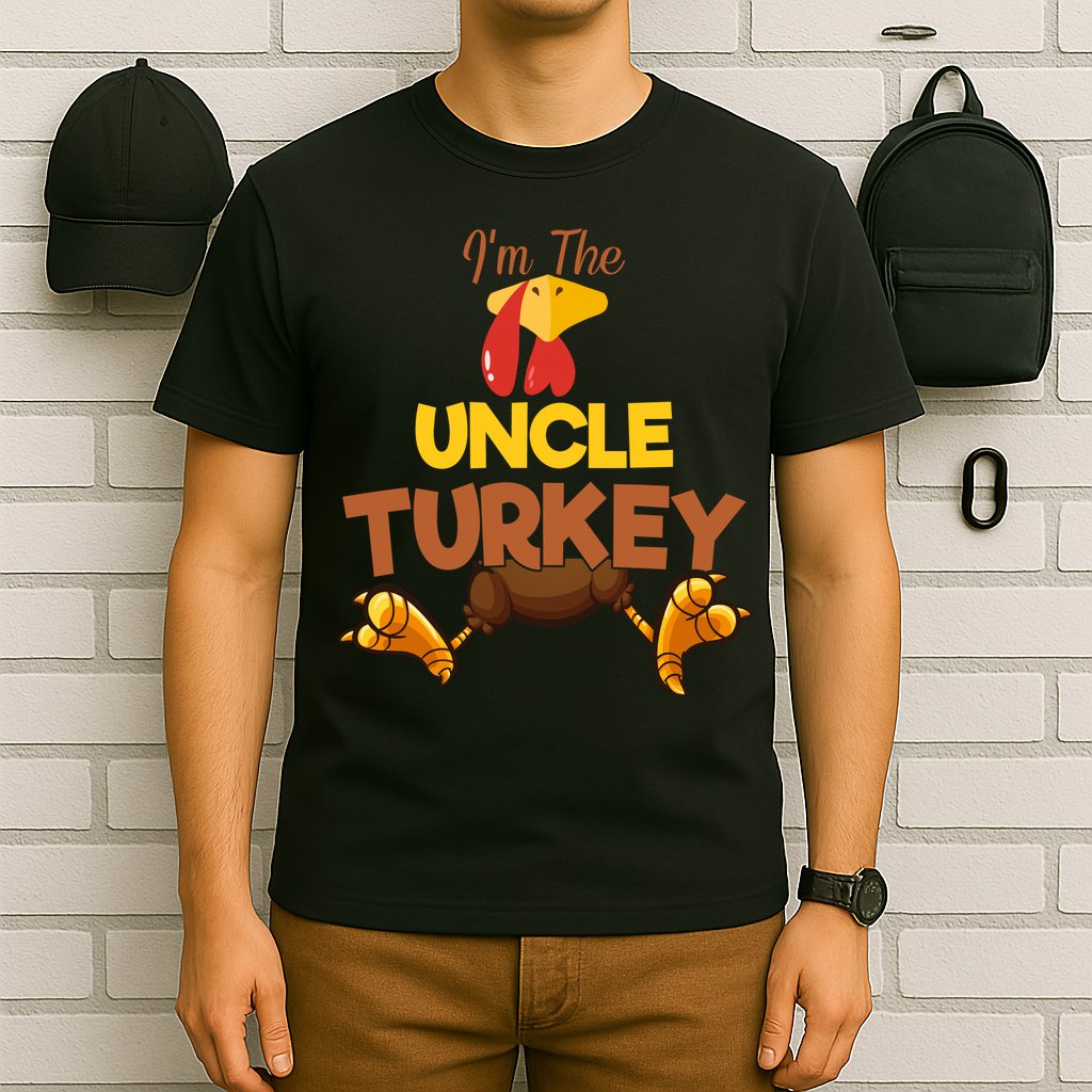 Uncle Turkey Matching Family Group Thanksgiving Gifts  T-Shirt