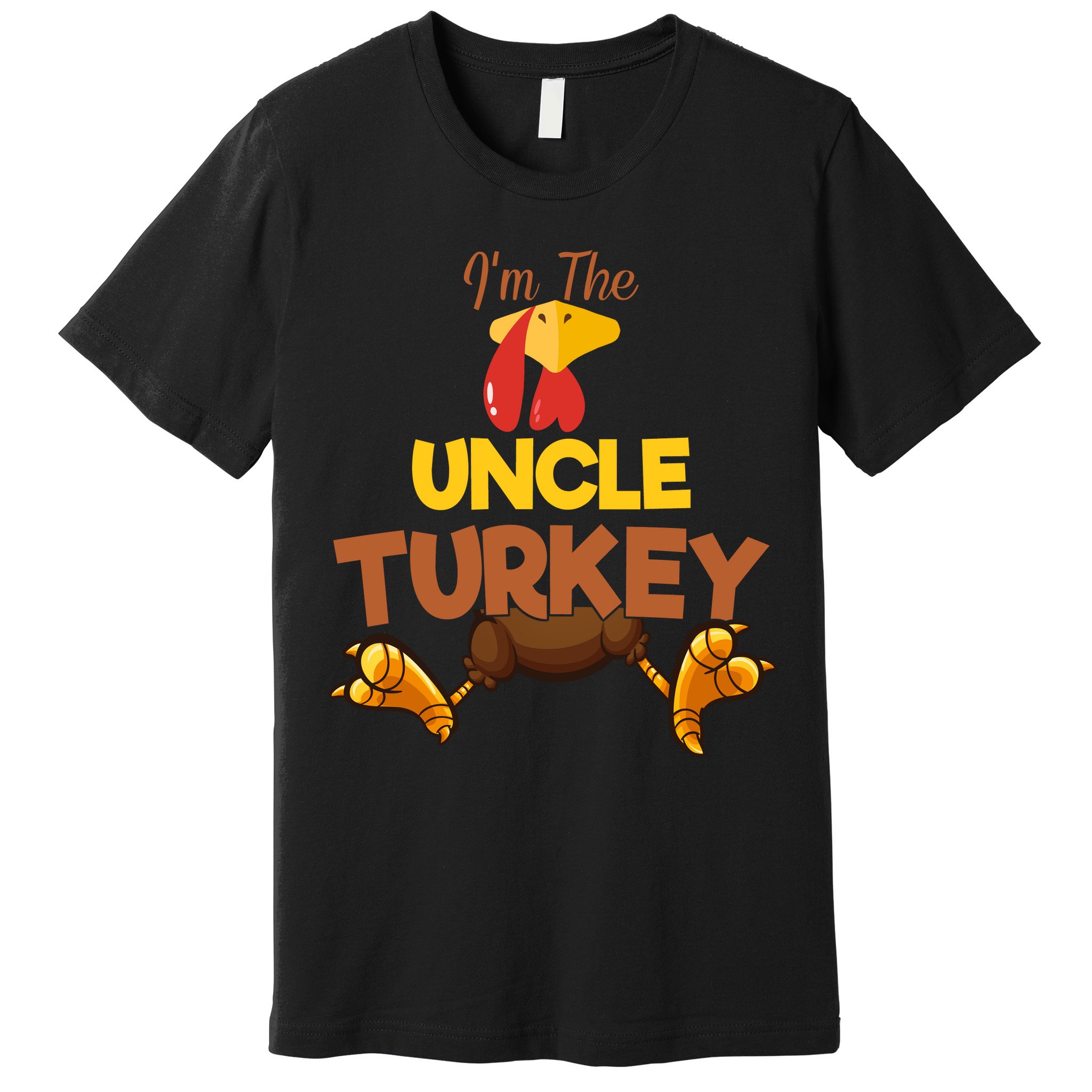Uncle Turkey Matching Family Group Thanksgiving Gifts  Premium T-Shirt