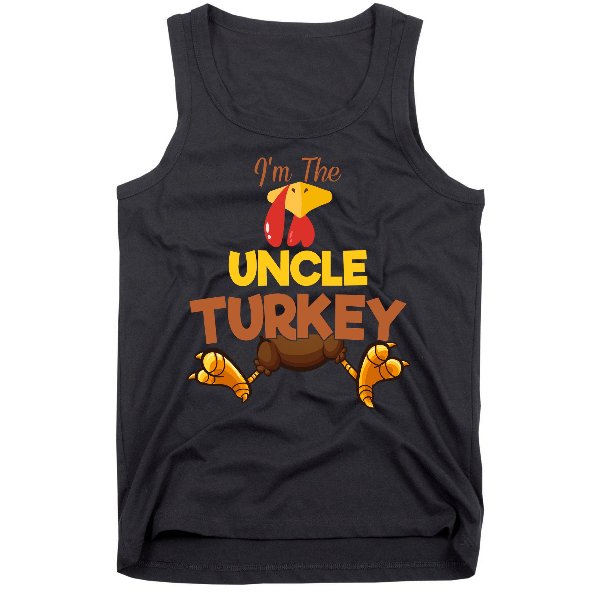 Uncle Turkey Matching Family Group Thanksgiving Gifts  Tank Top