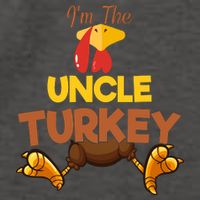 Uncle Turkey Matching Family Group Thanksgiving Gifts  Vector Backpack