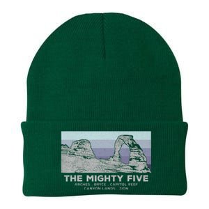 Utahs The Mighty Five National Parks Knit Cap Winter Beanie