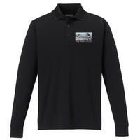 Utahs The Mighty Five National Parks Performance Long Sleeve Polo