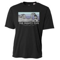 Utahs The Mighty Five National Parks Cooling Performance Crew T-Shirt