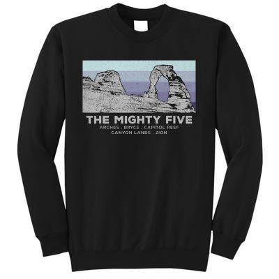 Utahs The Mighty Five National Parks Sweatshirt