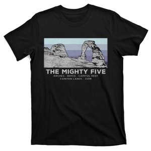 Utahs The Mighty Five National Parks T-Shirt