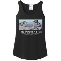 Utahs The Mighty Five National Parks Ladies Essential Tank