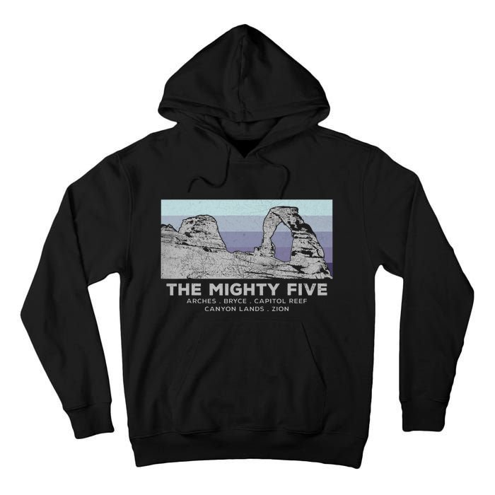 Utahs The Mighty Five National Parks Tall Hoodie