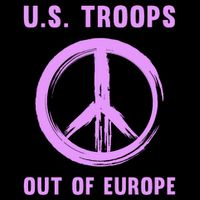 US Troops Out of Europe End the Occupation Peace Sign Hoodie