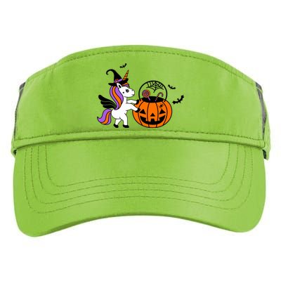 Unicorn Treat Or Trick Halloween Adult Drive Performance Visor