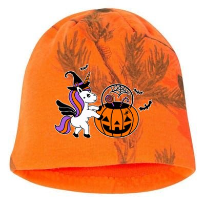 Unicorn Treat Or Trick Halloween Kati - Camo Knit Beanie