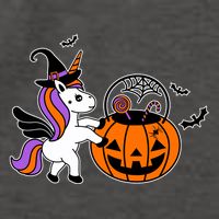 Unicorn Treat Or Trick Halloween Vector Backpack