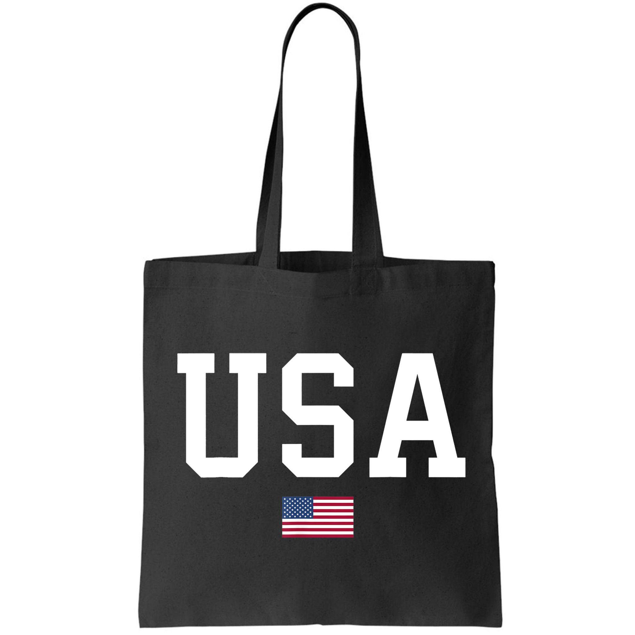 USA T Patriotic American Flag July 4th Bag