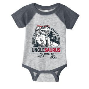 Unclesaurus T Rex Dinosaur Uncle Saurus Family Matching Tank Top Infant Baby Jersey Bodysuit