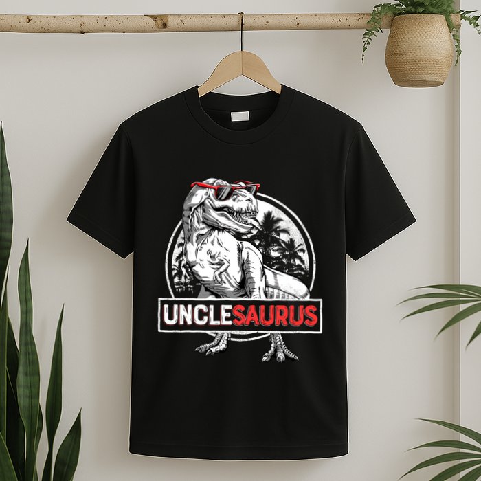 Unclesaurus T Rex Dinosaur Uncle Saurus Family Matching T-Shirt
