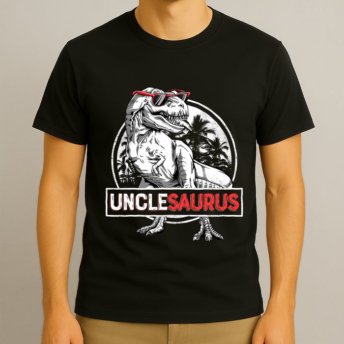 Unclesaurus T Rex Dinosaur Uncle Saurus Family Matching T-Shirt
