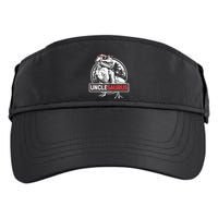 Unclesaurus T Rex Dinosaur Uncle Saurus Family Matching Adult Drive Performance Visor