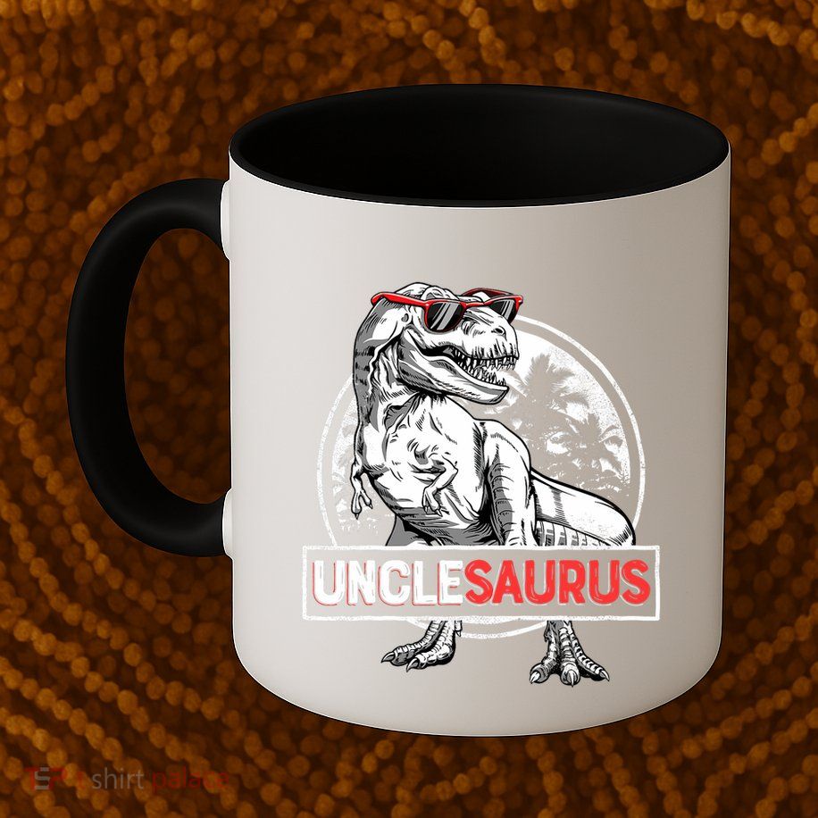 Unclesaurus T Rex Dinosaur Uncle Saurus Family Matching Mug