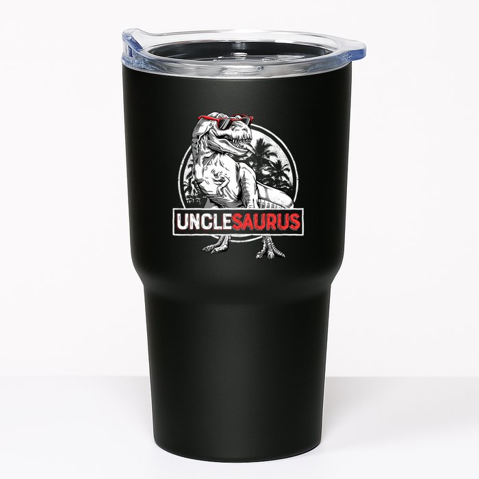 Unclesaurus T Rex Dinosaur Uncle Saurus Family Matching Tumbler