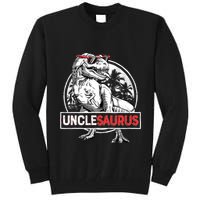 Unclesaurus T Rex Dinosaur Uncle Saurus Family Matching Tall Sweatshirt