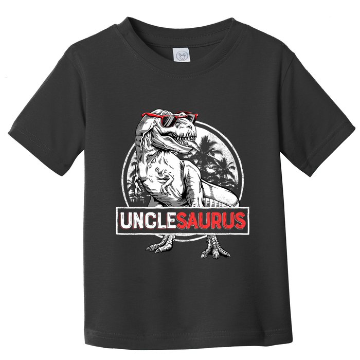 Unclesaurus T Rex Dinosaur Uncle Saurus Family Matching Toddler T-Shirt