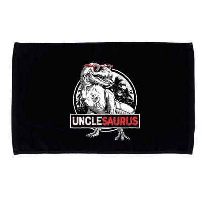 Unclesaurus T Rex Dinosaur Uncle Saurus Family Matching Microfiber Hand Towel