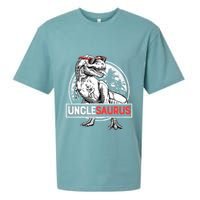 Unclesaurus T Rex Dinosaur Uncle Saurus Family Matching Sueded Cloud Jersey T-Shirt