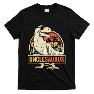 Unclesaurus T Rex Dinosaur Uncle Saurus Family Matching Long Sleeve T-Shirt