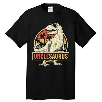 Unclesaurus T Rex Dinosaur Uncle Saurus Family Matching Tall T-Shirt