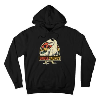 Unclesaurus T Rex Dinosaur Uncle Saurus Family Matching Tall Hoodie