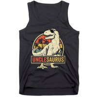 Unclesaurus T Rex Dinosaur Uncle Saurus Family Matching Tank Top