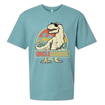 Unclesaurus T Rex Dinosaur Uncle Saurus Family Matching Sueded Cloud Jersey T-Shirt