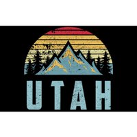 Utah Tee Retro Vintage Mountains Hiking Nature Bumper Sticker