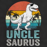 Unclesaurus T Rex Dinosaur Uncle Saurus Family Matching Hat