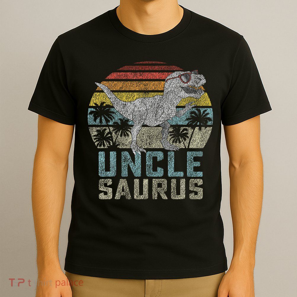 Unclesaurus T Rex Dinosaur Uncle Saurus Family Matching T-Shirt