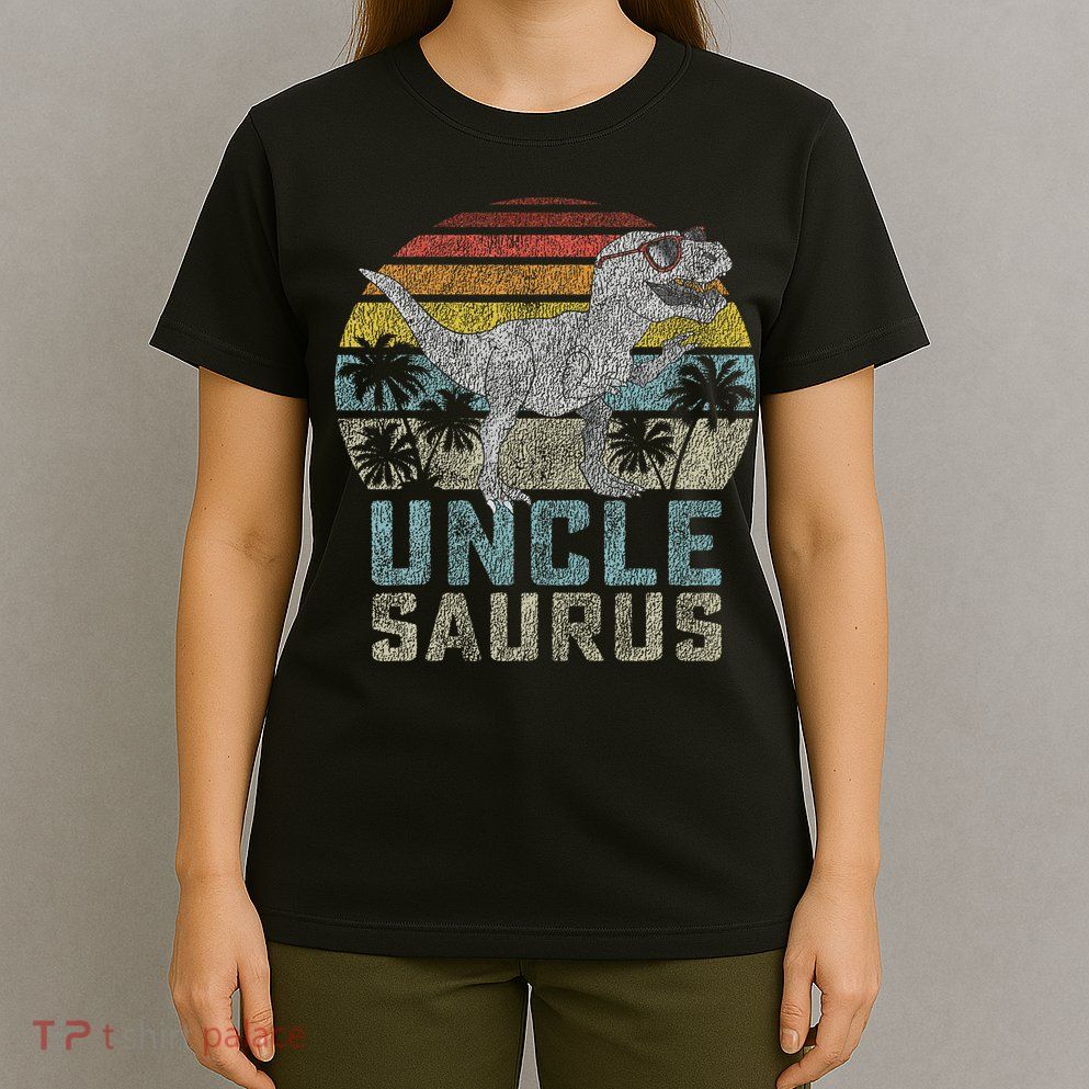 Unclesaurus T Rex Dinosaur Uncle Saurus Family Matching T-Shirt